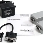 Extensor Db9 Rs232 Serial Por Ethernet Cat5 Utp Hasta 1000M