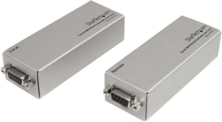 Extensor Db9 Rs232 Serial Por Ethernet Cat5 Utp Hasta 1000M