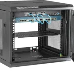 Gabinete Rack De Servidores De Pared 9U - Con Bisagra