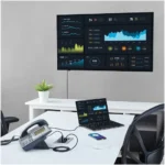 Gabinete De Conectividad Audio Video Para Mesas 4K