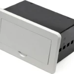 Gabinete De Conectividad Audio Video Para Mesas 4K