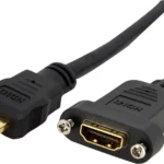 Cable HDMI De 91Cm De Panel Hembra A Macho