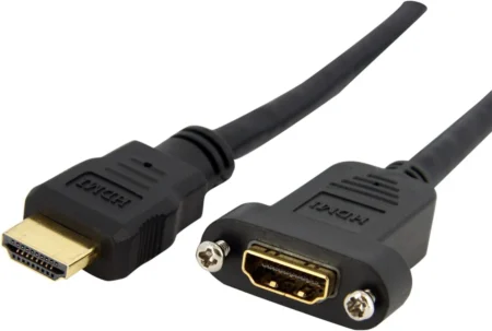 Cable HDMI De 91Cm De Panel Hembra A Macho