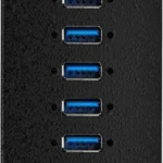 Hub Concentrador USB 2.0 De 10 Puertos USB Industrial