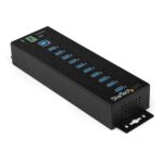 Hub Concentrador USB 2.0 De 10 Puertos USB Industrial