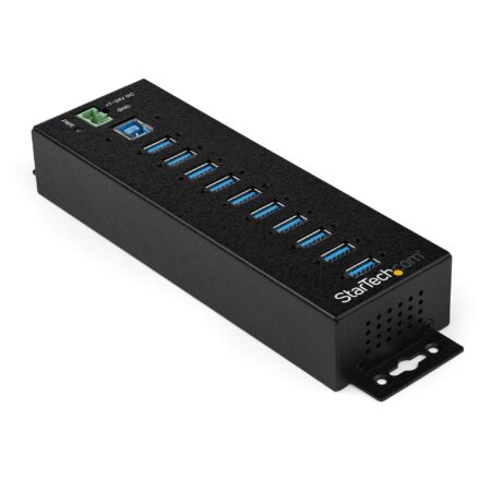 Hub Concentrador USB 2.0 De 10 Puertos USB Industrial