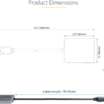 Hub Mst DP 2X HDMI 4K Divisor Displayport A HDMI