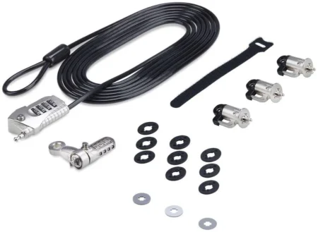 Juego De Candado Cable Para Computadora Y Perifericos – 3M