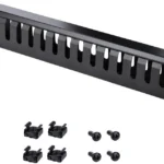 Panel Canaleta Horizontal 1U Con Cubierta Rack