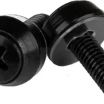 100 Tornillos Tuercas Jaula Cage Nuts M5 Para Rack Negro .