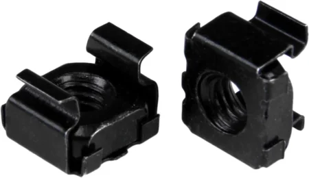 Paquete 100 Tuercas M6 Negro Enjauladas Cage Nuts