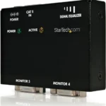 Receptor Remoto Para Extensor Video VGA Cat5 Utp Ethernet RJ45