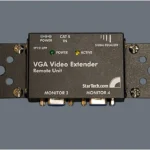 Receptor Remoto Para Extensor Video VGA Cat5 Utp Ethernet RJ45