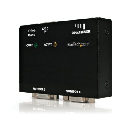 Receptor Remoto Para Extensor Video VGA Cat5 Utp Ethernet RJ45