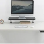 Soporte Para Monitor De Clip Para Escritorio - Extra Ancho