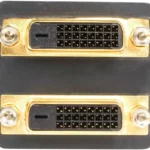 Divisor Splitter Video DVI-D 2 Puertos Compacto .