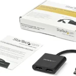 Splitter Divisor DP 2 Puertos Displayport Hub Mst .