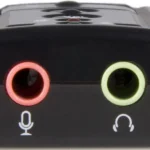 Tarjeta De Sonido 7.1 Virtual USB Externa Adaptador Conversor .