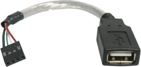 Cable 60Cm Extension Idc 5Pin Conexion A Placa Madre USB H A H