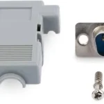 Conector Dsub Db9 Serial Macho Ensamblado Con Carcasa Plastica