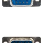 Conector Dsub Db9 Serial Macho Ensamblado Con Carcasa Plastica