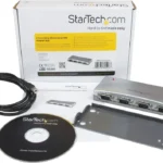 Adaptador Hub Concentrador USB A 4 Puertos Seriales Rs232 Db9