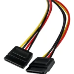 Adaptador Cable 0.3M Divisor Alimentacion Molex 4 Pines 2X SATA