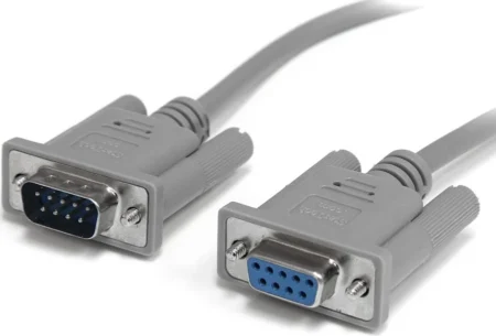Cable 2M Modem Nulo Null Serial Db9 Hembra A Macho .