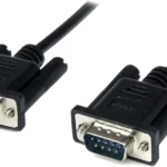 Cable De Modem Nulo Startech Scnm9Fm1Mbk De 1M/Db9 Macho-Db9 Hembra/Negro