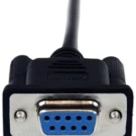 Cable De Modem Nulo Startech Scnm9Fm1Mbk De 1M/Db9 Macho-Db9 Hembra/Negro