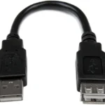 Cable Extensor USB 2.0 Macho A Hembra De 15Cm .
