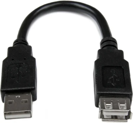 Cable Extensor Usb 2.0 Macho A Hembra De 15cm .