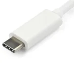 Adaptador Video USB-C 3.1 VGA Convertidor USB Type-C VGA Blanc.