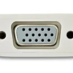 Adaptador Video USB-C 3.1 VGA Convertidor USB Type-C VGA Blanc.