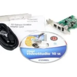 Adaptador Tarjeta PCI Express Firewire 800/400 3 Puertos 1394Ab