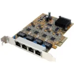 Tarjeta Red Ethernet Gigabit 4 Puertos RJ45 .