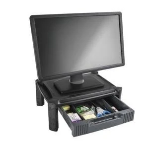 Base De Soporte Para Monitor C Con Cajon Y Altura Ajustable