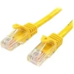 Cable De Red 10M Amarillo Cat5 5E Ethernet Sin Enganche