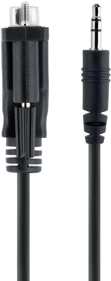 Cable Adaptador Startech 9M351M-Rs232-Cable De 1M/3.5Mm Macho-Db9 Macho/Negro