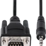 Cable Adaptador Startech 9M351M-Rs232-Cable De 1M/3.5Mm Macho-Db9 Macho/Negro