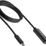 Cable Adaptador De 1M USB-C A HDMI 4K 60Hz Negro