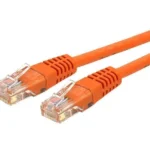 Cable 6M Gigabit Ethernet Red Cat6 Utp RJ45 Moldeado Naranja .