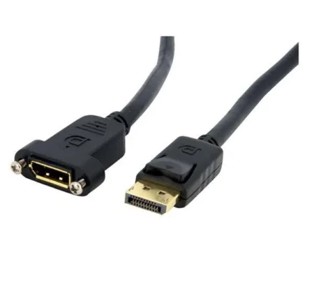 Cable Displayport 91Cm Para Montaje En Panel Hembra A Macho .