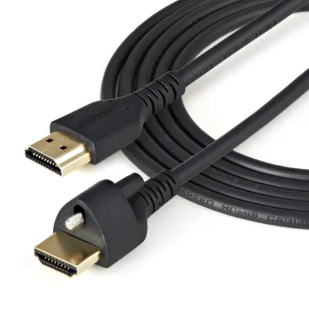 Cable HDMI De 1M Con Tornillo De Seguridad En El Conector