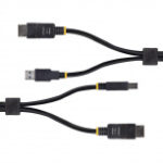 Displayport And Usb3.0 5Gbps Kvm Cable 3M