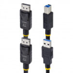 Displayport And Usb3.0 5Gbps Kvm Cable 3M