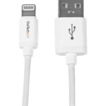 Cable 1M Lightning Apple Ipod Ipad Iphone 5 A USB 2.0 Blanco