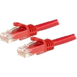 Cable De Red De 30Cm Rojo Cat6 6 Ethernet Gigabit Sin Enganches