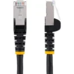 Cable Ethernet Cat6A Lszh De 30Cm 10Gb S/Ftp PoE 100W Negro