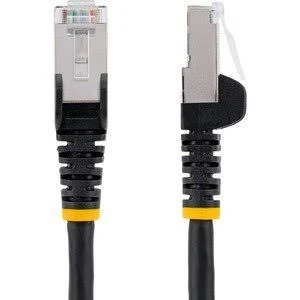 Cable Ethernet Cat6A Lszh De 30Cm 10Gb S/Ftp PoE 100W Negro